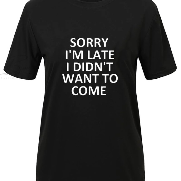 Camiseta De Hockey Divertida Con Texto En Inglés "sorry Can't Hockey